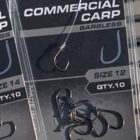 Matrix X1 Commercial Carp Barbless Spade End Hooks